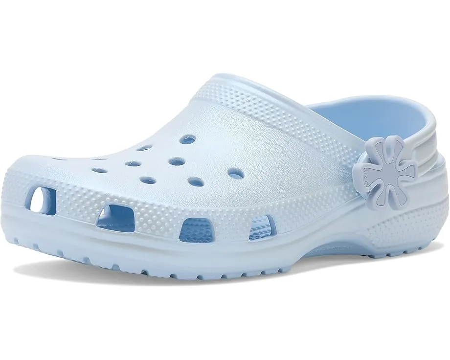 Кроксы Crocs Kids Classic Pearl Shine Clogs с материалом Croslite