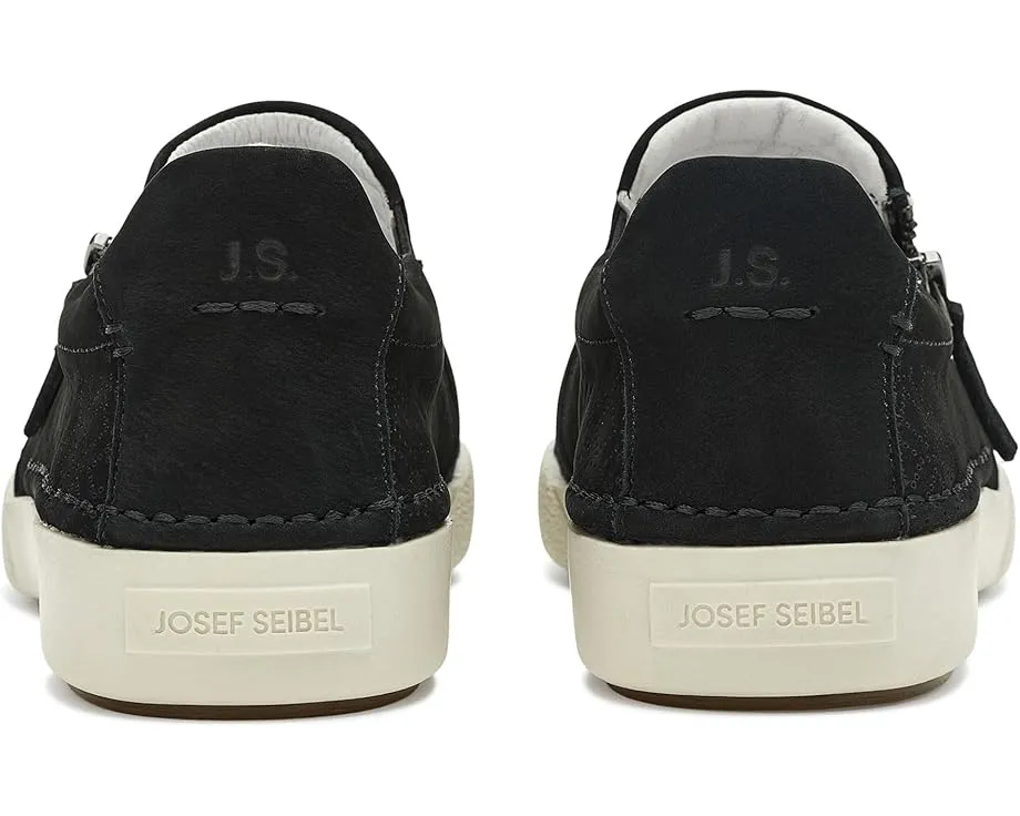 Мокасины Josef Seibel Claire 35 из мягкой кожи с боковой молнией