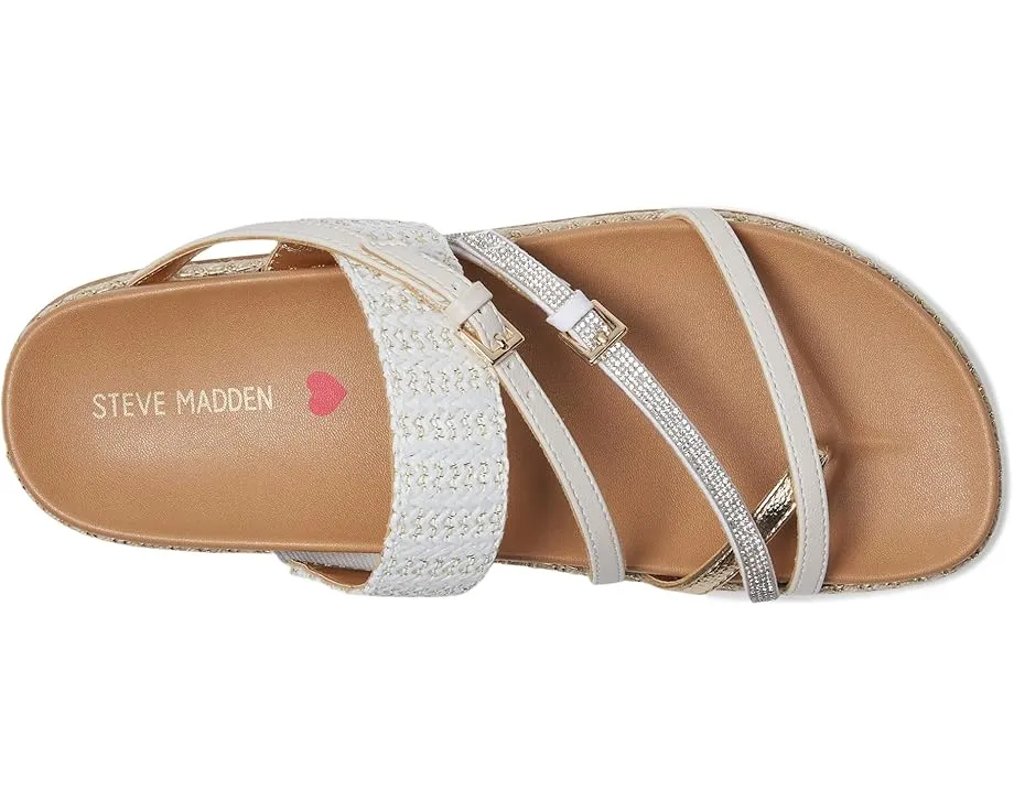 Детские сандалии Steve Madden Kids Tickle с ремешком на пальце и петлей