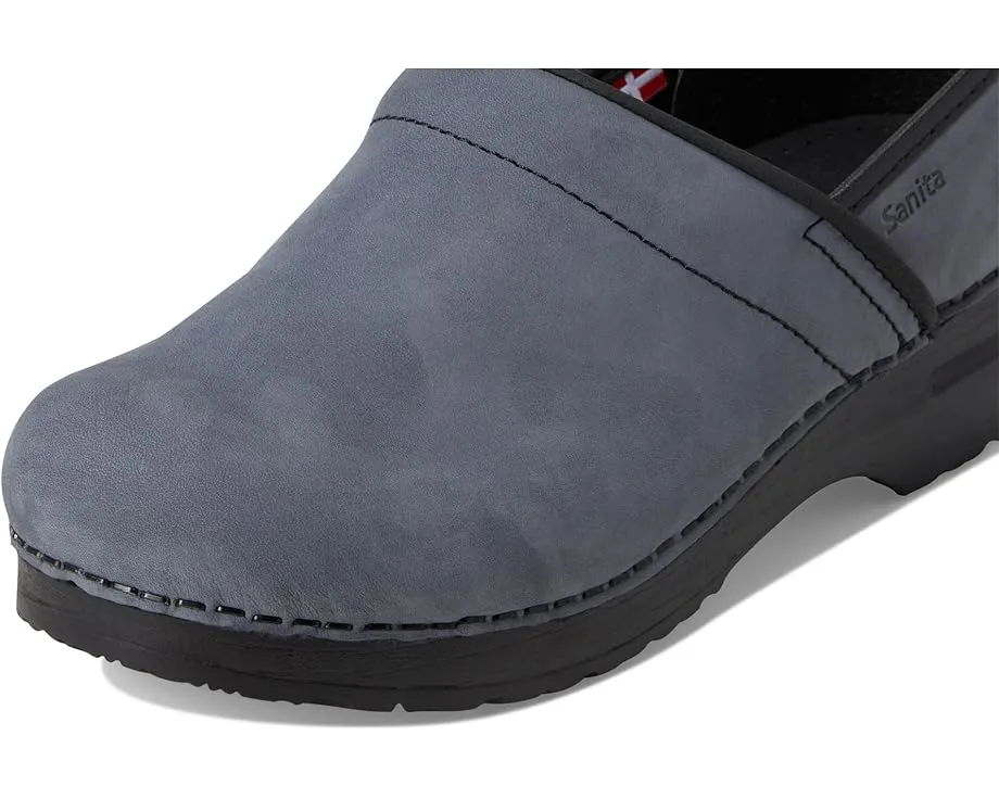 Профессиональные рабочие сабо Sanita из промасленного нубука