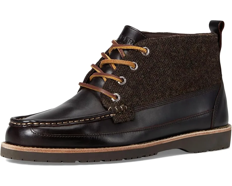 Sperry ботинки Mini Lug Chukka из премиальной кожи с подошвой на протекторе