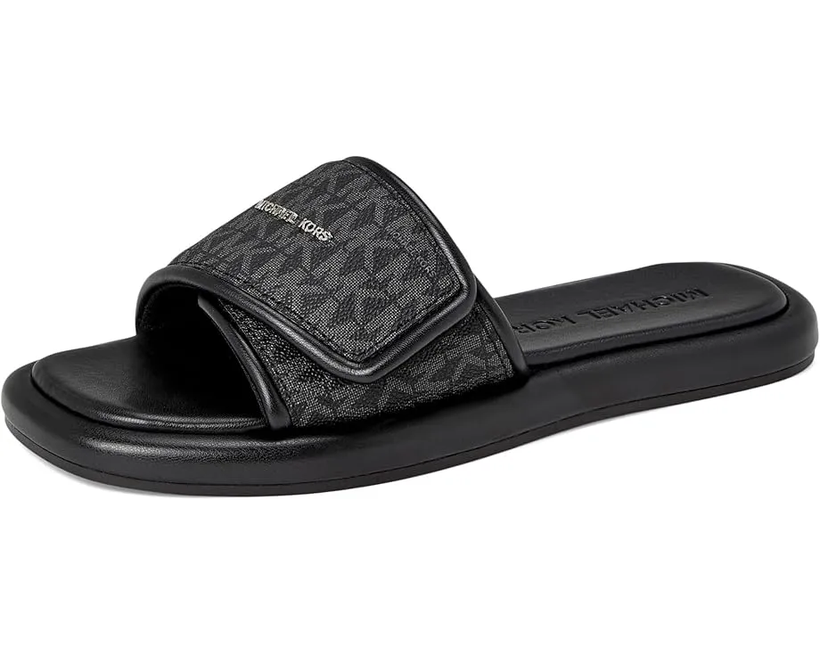 Сланцы Suki Flat с квадратным носком и регулируемой застежкой MICHAEL Michael Kors