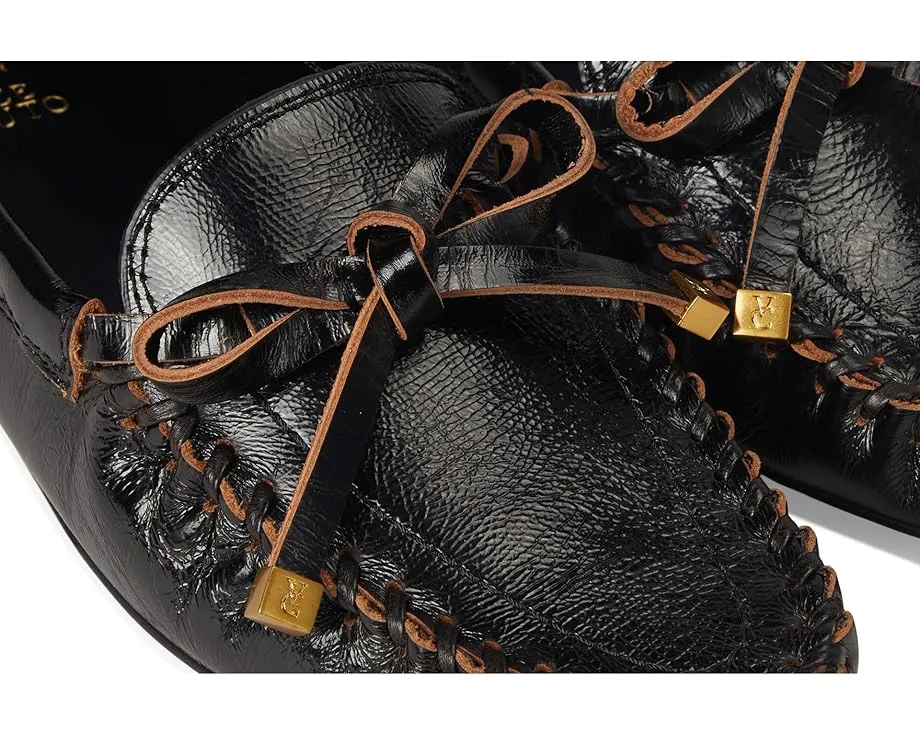 Лоферы Vince Camuto Katena на плоской подошве с бантом и ручной строчкой