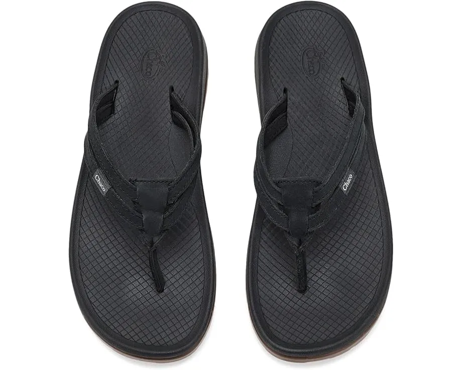 Шлепанцы Chaco Lowdown Leather Flip из натуральной кожи