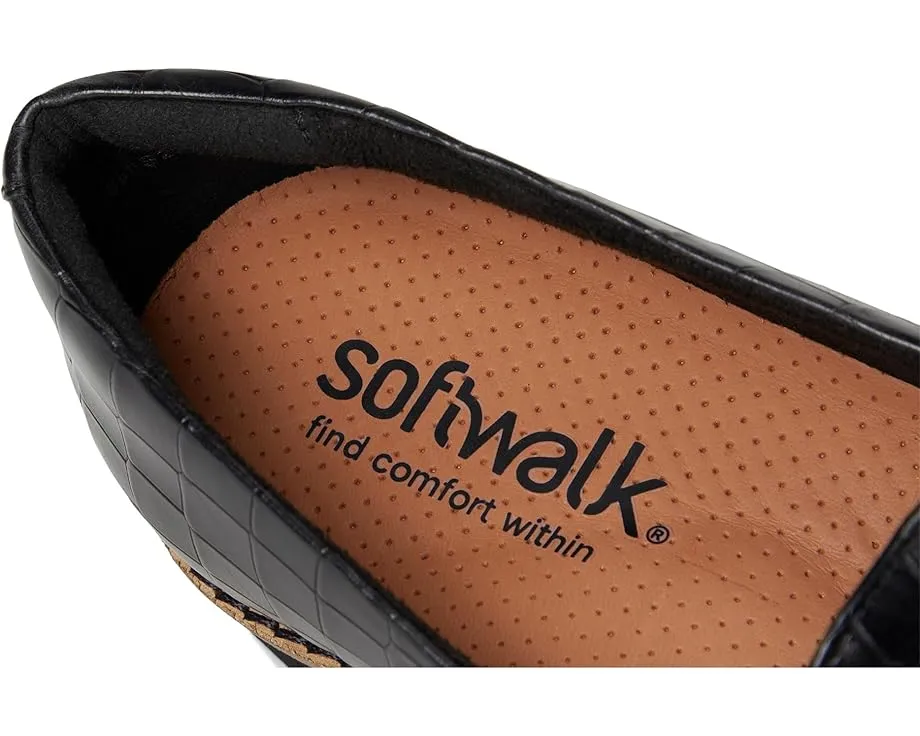 Балетки SoftWalk Walsh с перекрестным ремешком и круглым носком