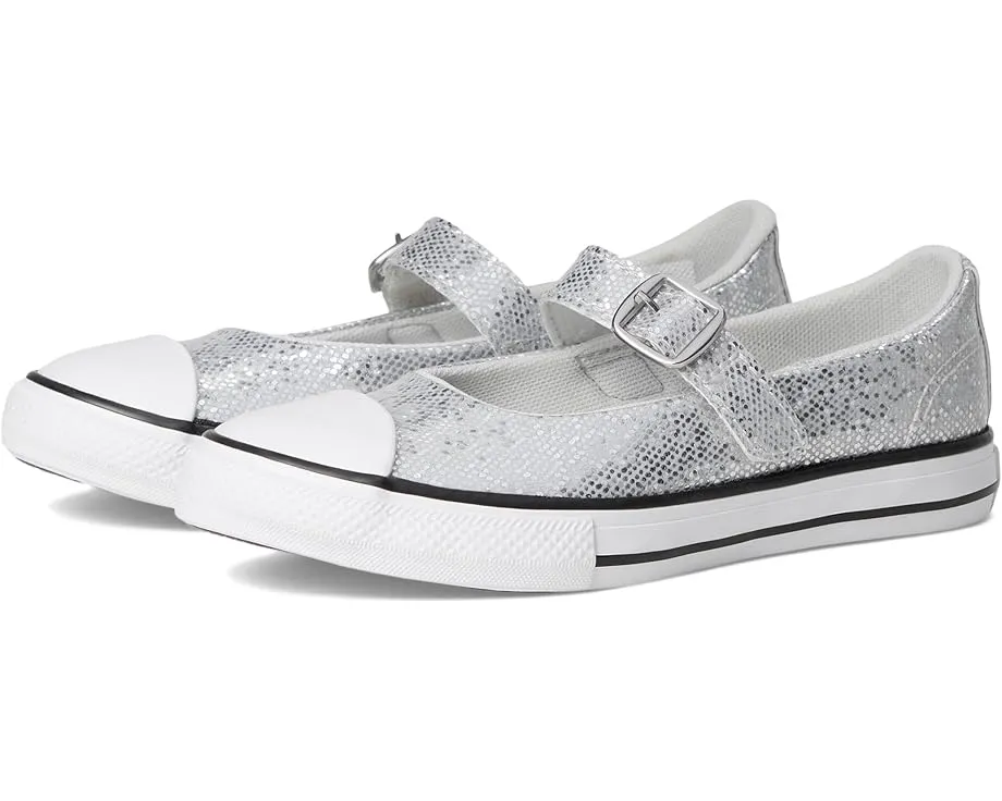 Converse Kids туфли Mary Jane Chuck Taylor All Star Dainty с блестками и пряжкой