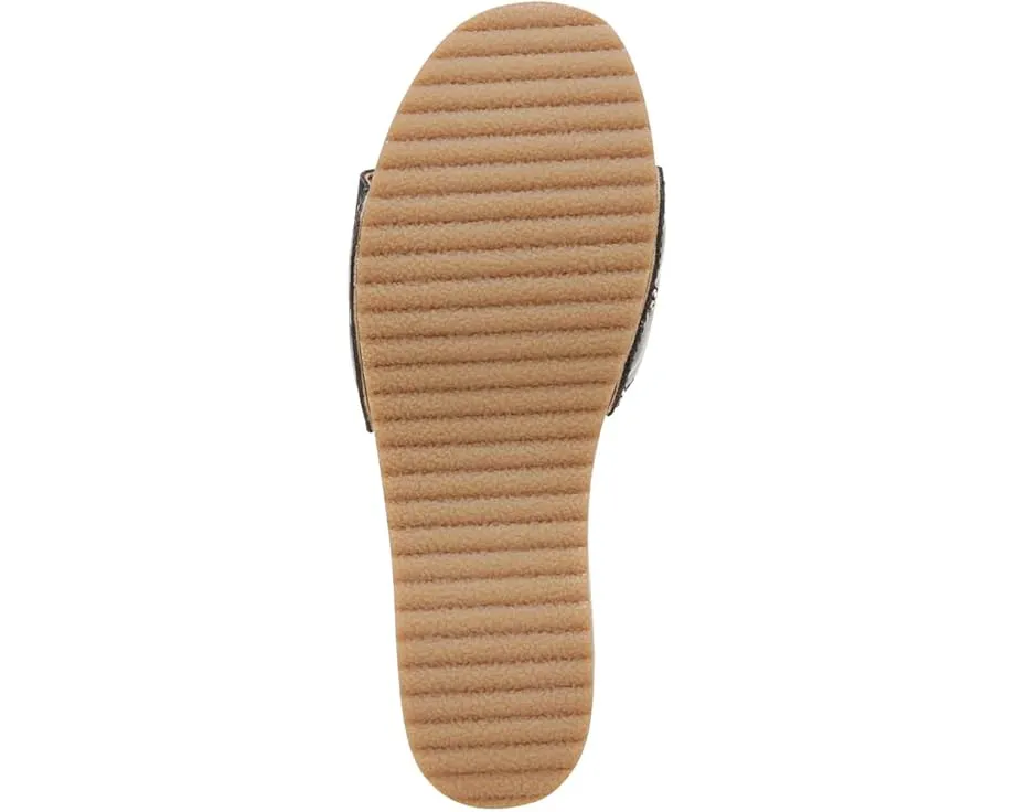 Сандалии Dr. Scholl's Original Too Slide на деревянной платформе