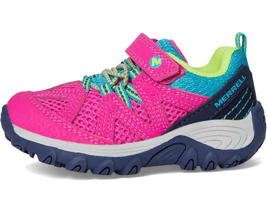 Детские треккинговые ботинки Merrell Kids Ridge Trek с застежкой на липучке