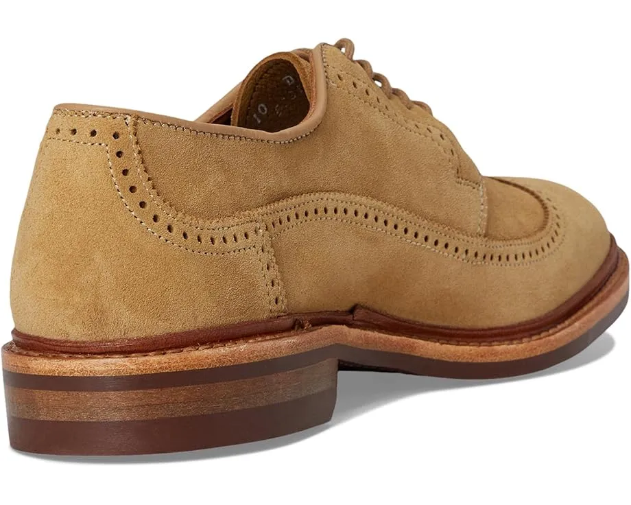 Туфли Allen Edmonds Winstonmok Derby из замши с контрастной строчкой
