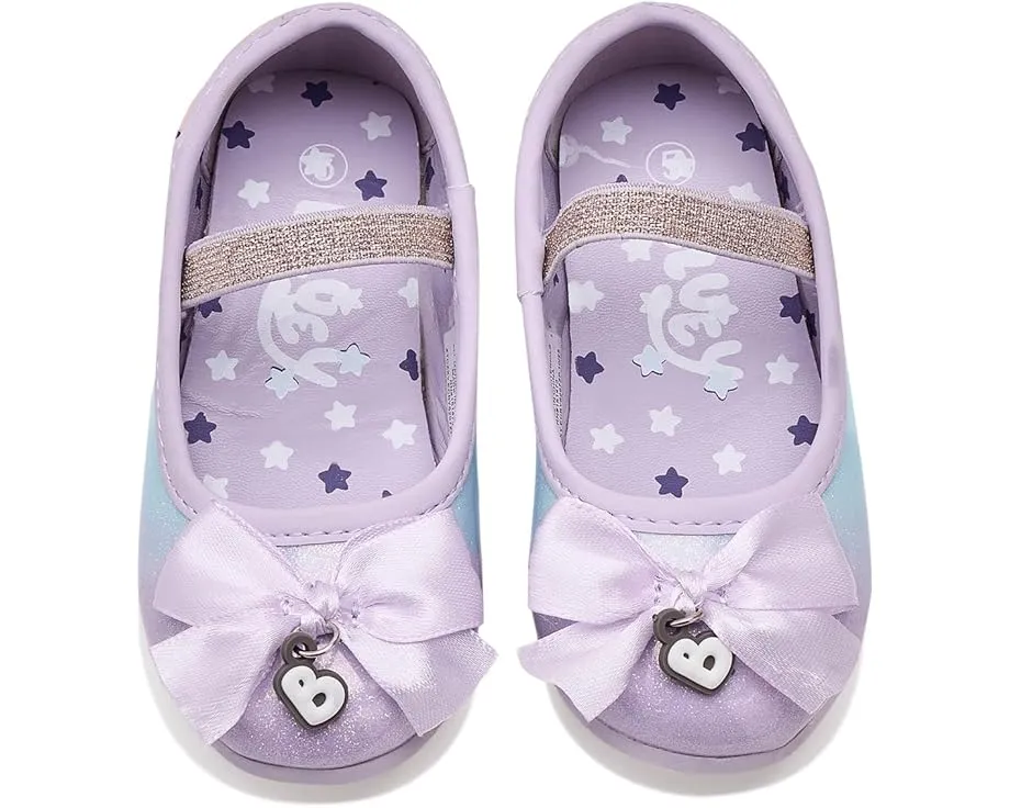 Ground Up Bluey балетки с блестками для девочек на гибкой подошве