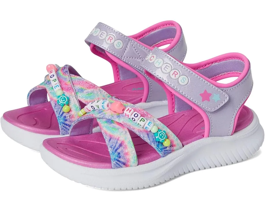 Детские сандалии Skechers Swifters с тематикой трактора и съемным ремешком