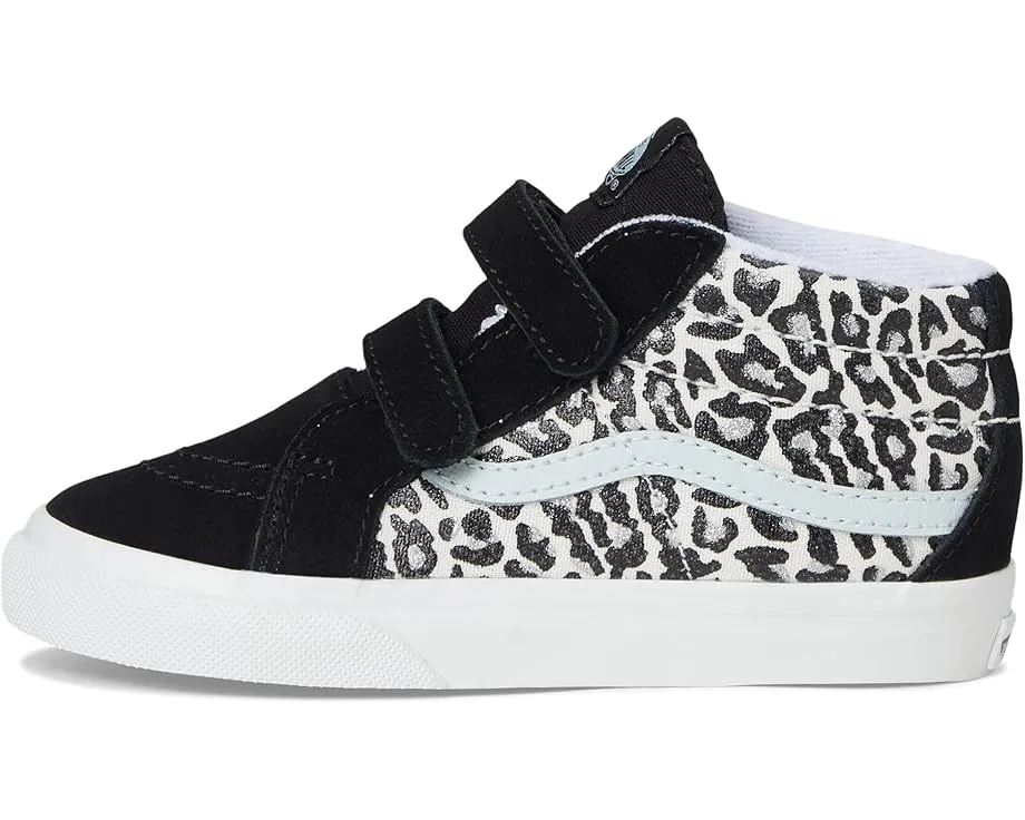 Детские кроссовки Vans Sk8-Mid Reissue V на липучках с усиленным мыском