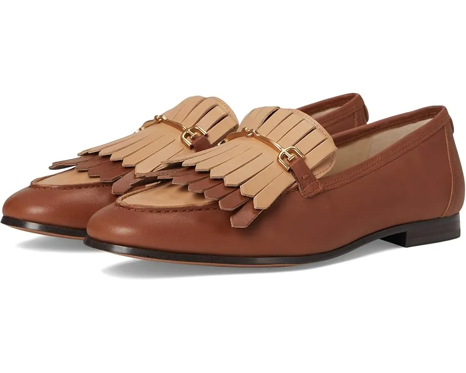 Лоферы Sam Edelman Liz из состаренной кожи с килти и металлической пряжкой
