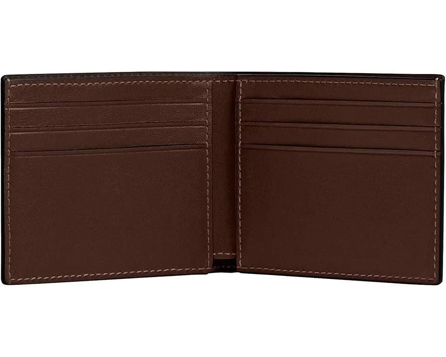 Кошелек COACH Slim Billfold из телячьей кожи со съемным вкладышем