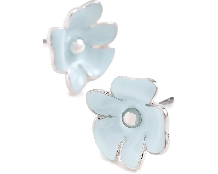 Серьги-гвоздики Golden Bloom Flower Studs от Kate Spade New York с перламутром
