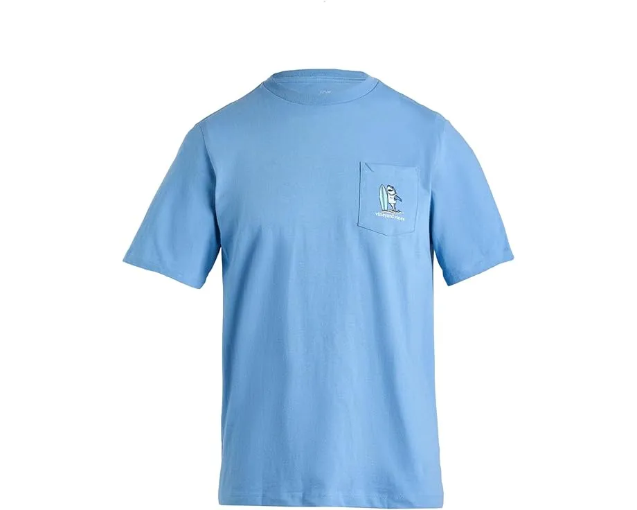 Детская футболка Vineyard Vines Kids Respect The Locals с принтом