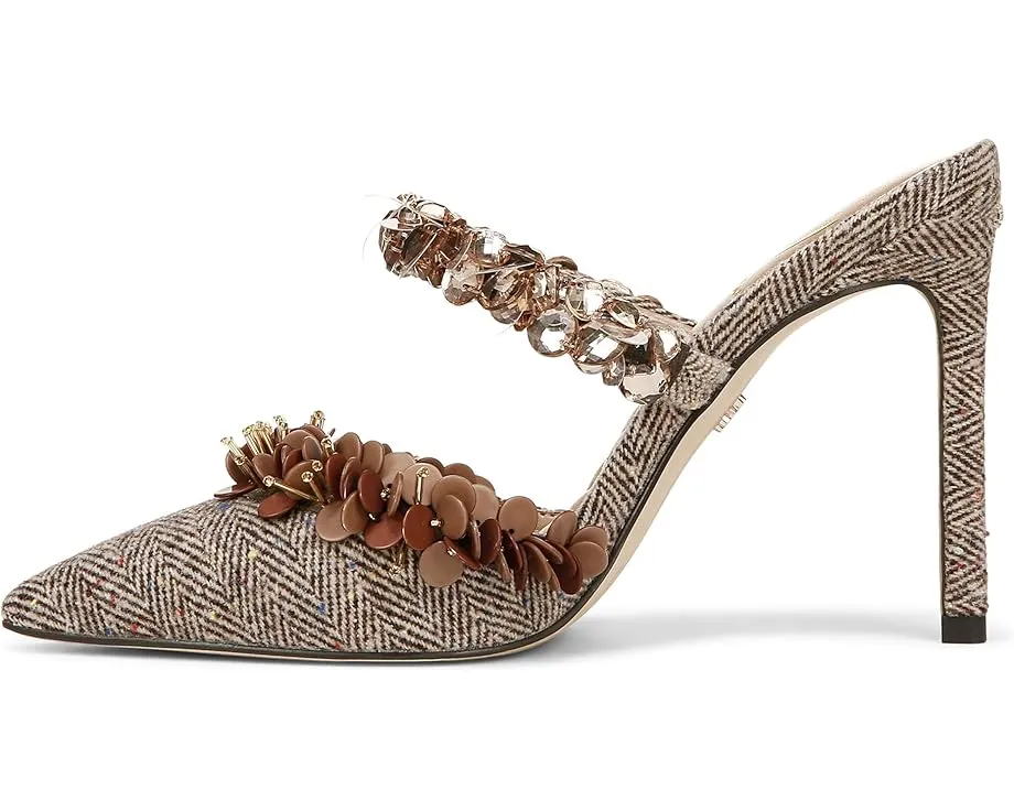 Босоножки Athena Sam Edelman на шпильке с острым носком и декоративными элементами