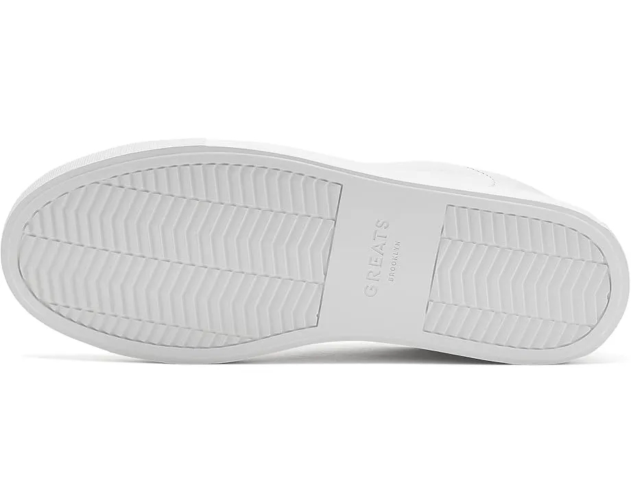 GREATS Кроссовки Royale Slip-On 2.0 из итальянской замши с эластичной панелью