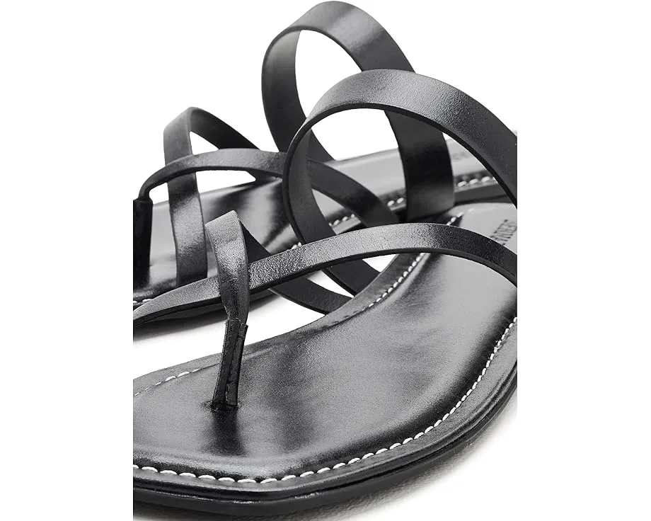 Сандалии Bernardo Ocana с переплетёнными ремешками и квадратным носком