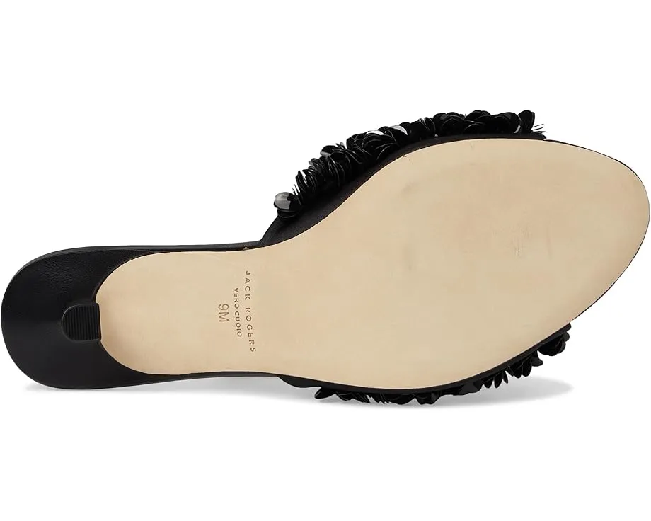 Сандалии Crown Sequin с пайетками и кожаной подошвой Jack Rogers