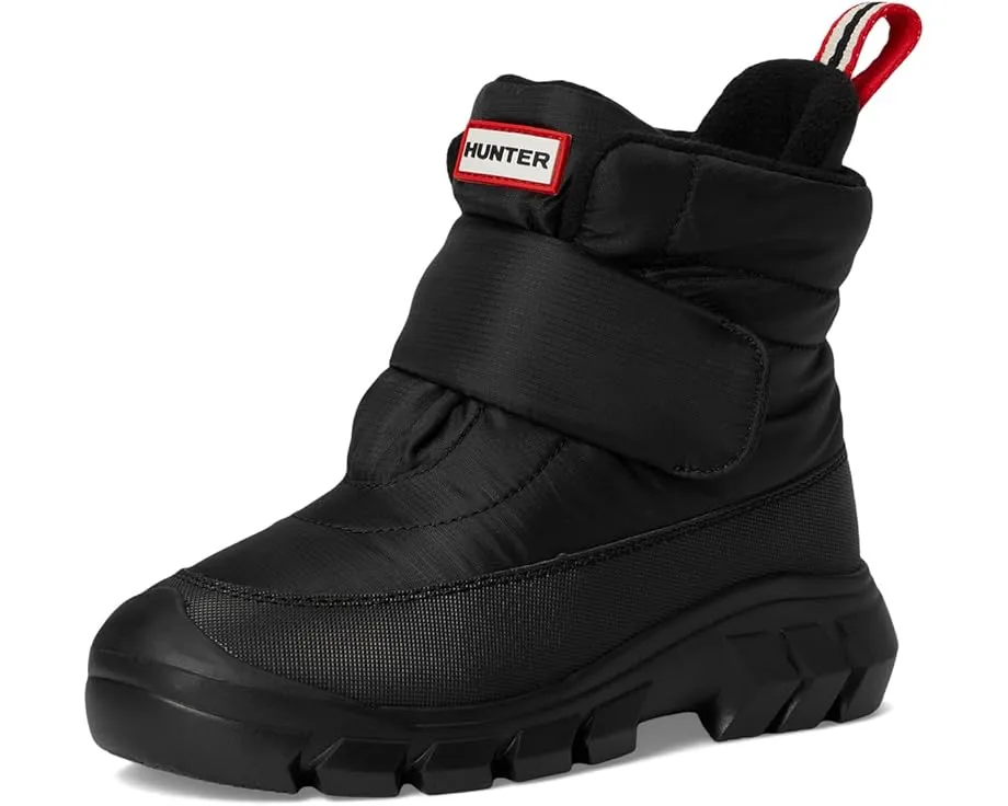 Детские непромокаемые сапоги Hunter Igloo на липучке с флисовой подкладкой