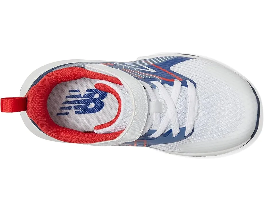 Детские кроссовки New Balance Kids Rave Run v2 с эластичными шнурками и верхней липучкой