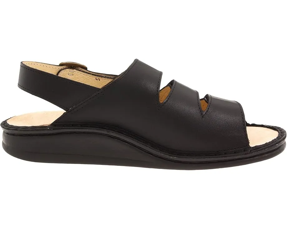 Сандалии Finn Comfort Sylt Soft из мягкой кожи с регулируемыми ремешками