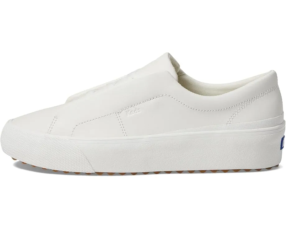 Обувь Keds Remi Leather Slip On из кожи с декоративной шнуровкой