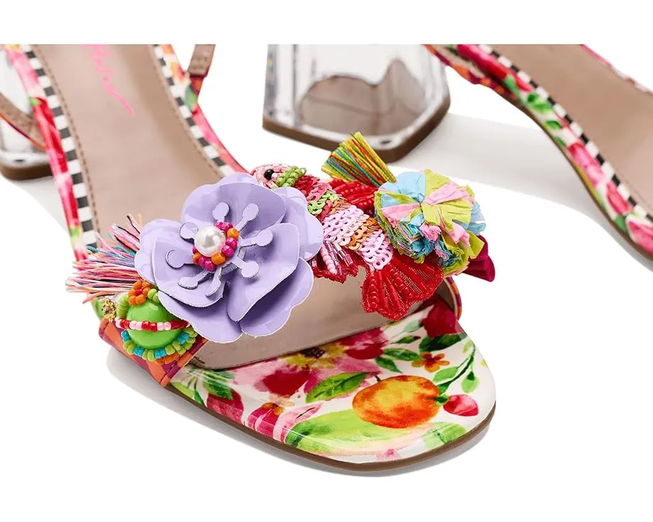 Сандалии Merrily от Blue by Betsey Johnson с прозрачным каблуком и ремешком на щиколотке