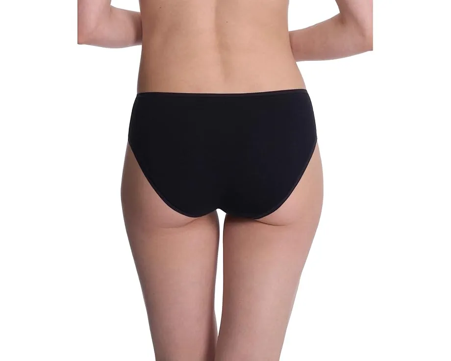 Комплект из 3 трусиков Natori Bliss Bare Cotton Hipster из хлопка пима