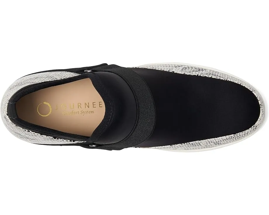 Кроссовки Damari на платформе с эластичным верхом и круглым носком