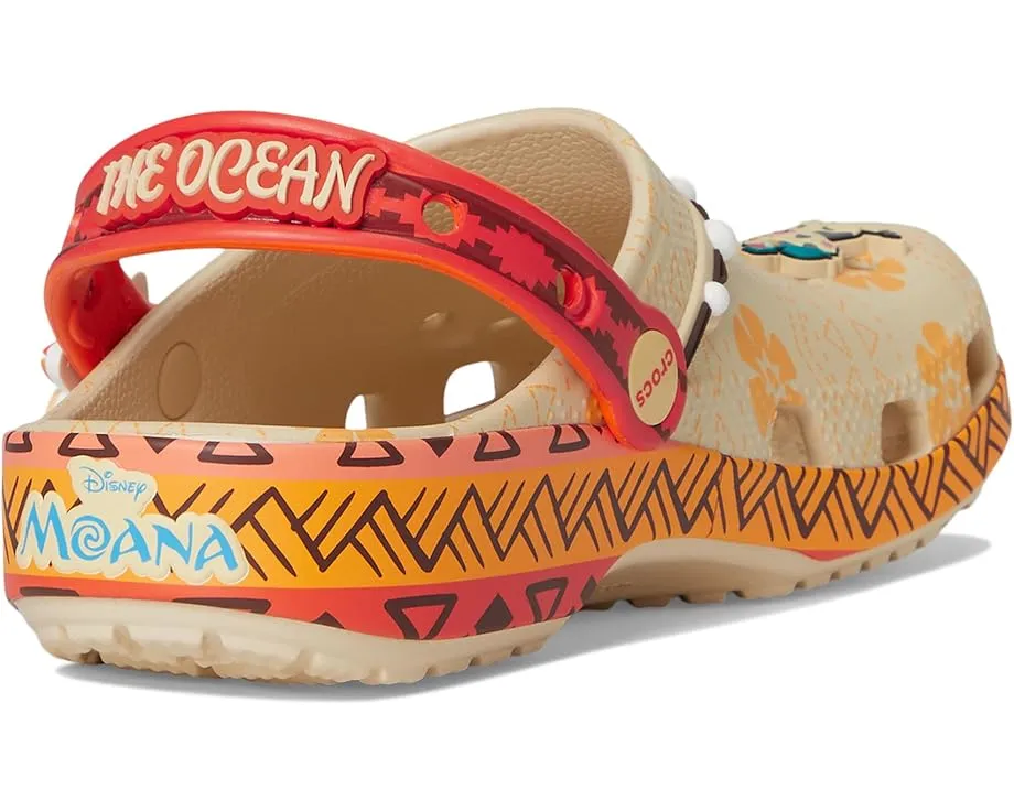 Детские сабо Crocs Kids Disney Moana с фирменными шармами