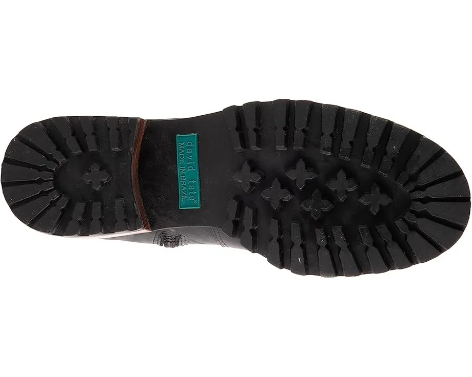 Ботинки Santorini из мягкой телячьей кожи с боковой молнией David Tate