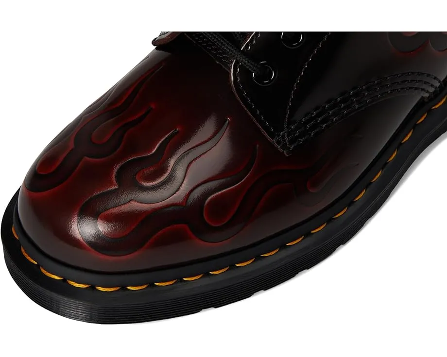 Ботинки Dr. Martens 1460 Inferno из кожи Arcadia с тиснением пламени