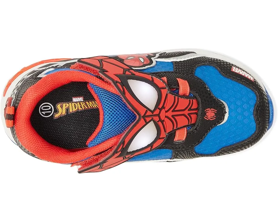 Кроссовки светящиеся Spiderman для малышей с сетчатым верхом Ground Up