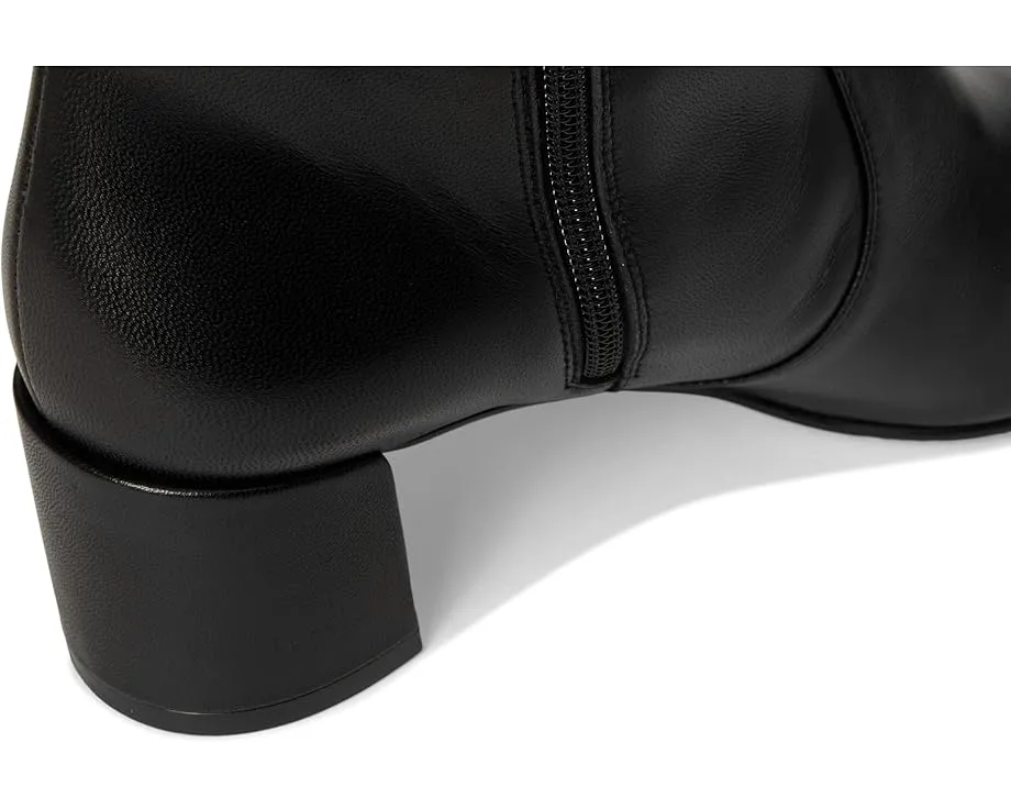 Ботильоны Stuart Weitzman Maeve Zip с квадратным носком на устойчивом каблуке