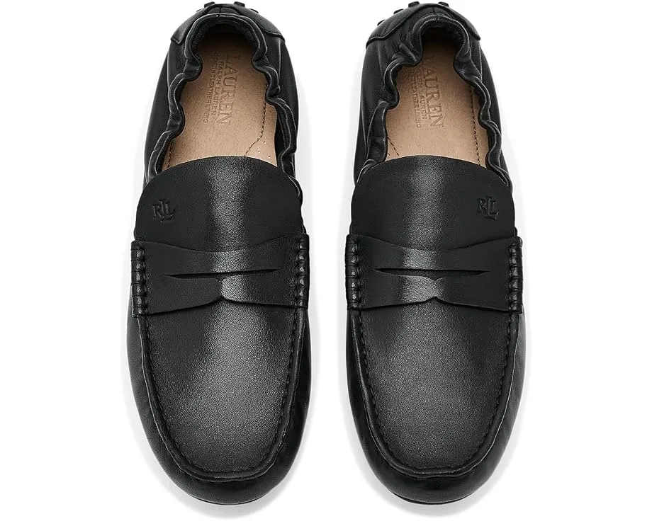 Lauren Ralph Lauren Лоферы Wynnie Leather Drivers коричневые
