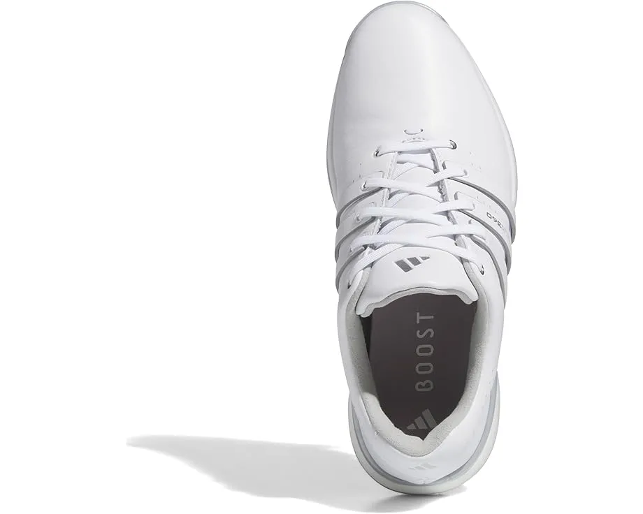 Кроссовки для гольфа Adidas Tour360 24 с кожаным верхом и промежуточной подошвой JETBOOST