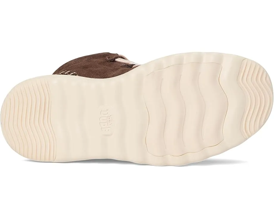 Ботинки Hey Dude Reyes Suede на шнурках с круглым носком