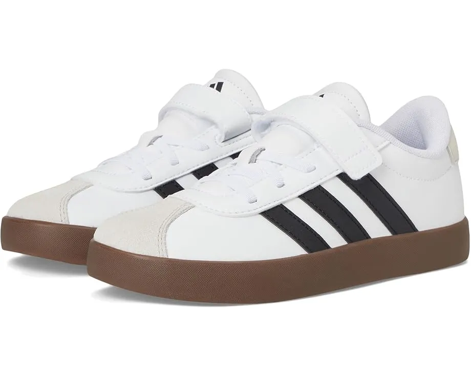 Кроссовки Adidas VL Court 3.0 с эластичными шнурками для детей