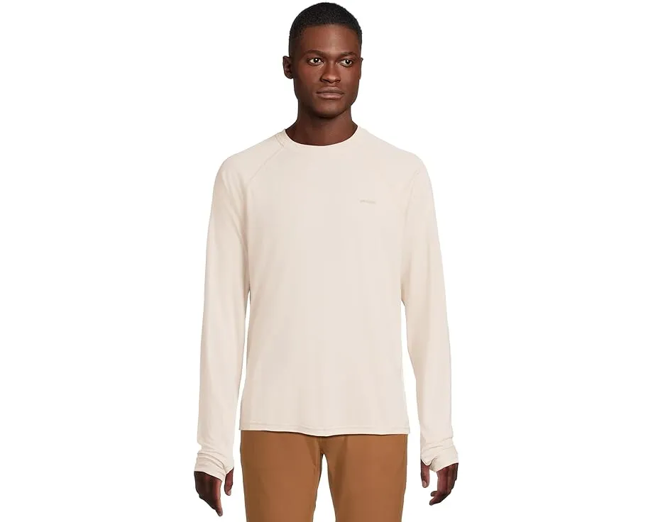 Футболка Sol Shade Long Sleeve Crew Standard Fit от Prana с защитой UPF 50+