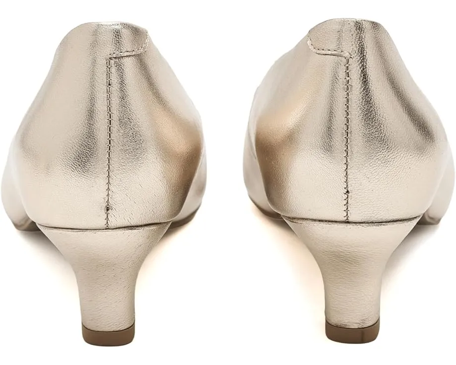 Лодочки Kate Bridal от Trotters с брошью и каблуком-рюмочкой