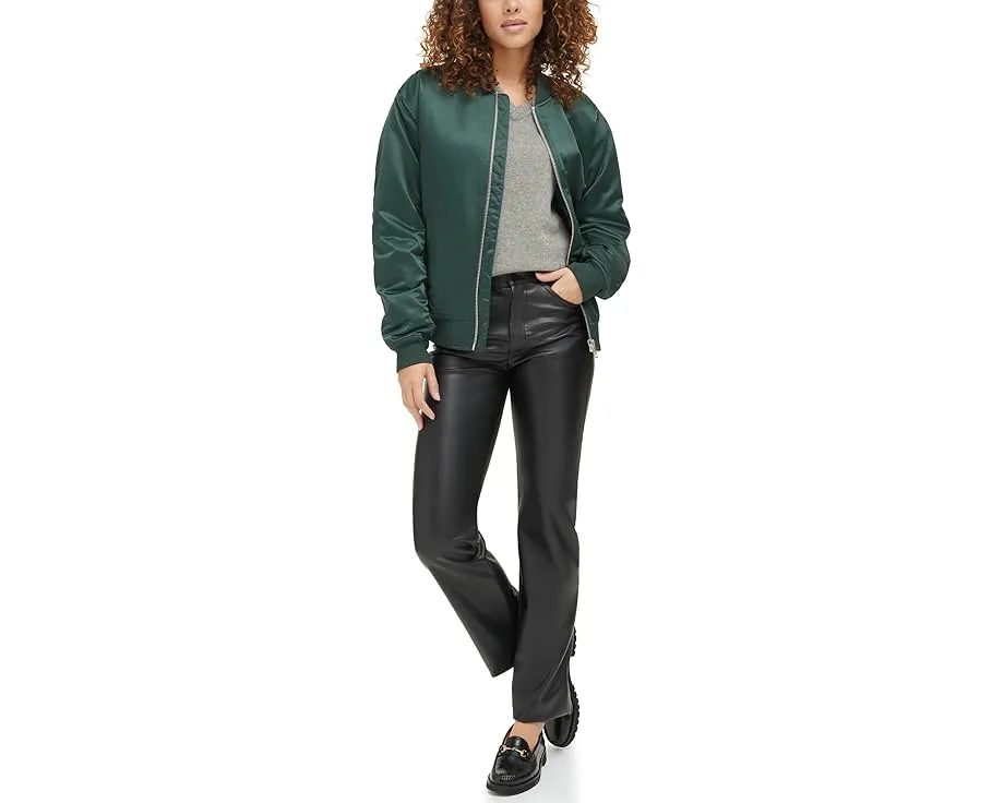 Levi's модная куртка-бомбер Fashion Bomber с рукавами-фонариками