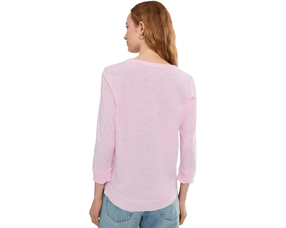 Garment Dye Tees - V-Neck 3/4 Sleeve Tee