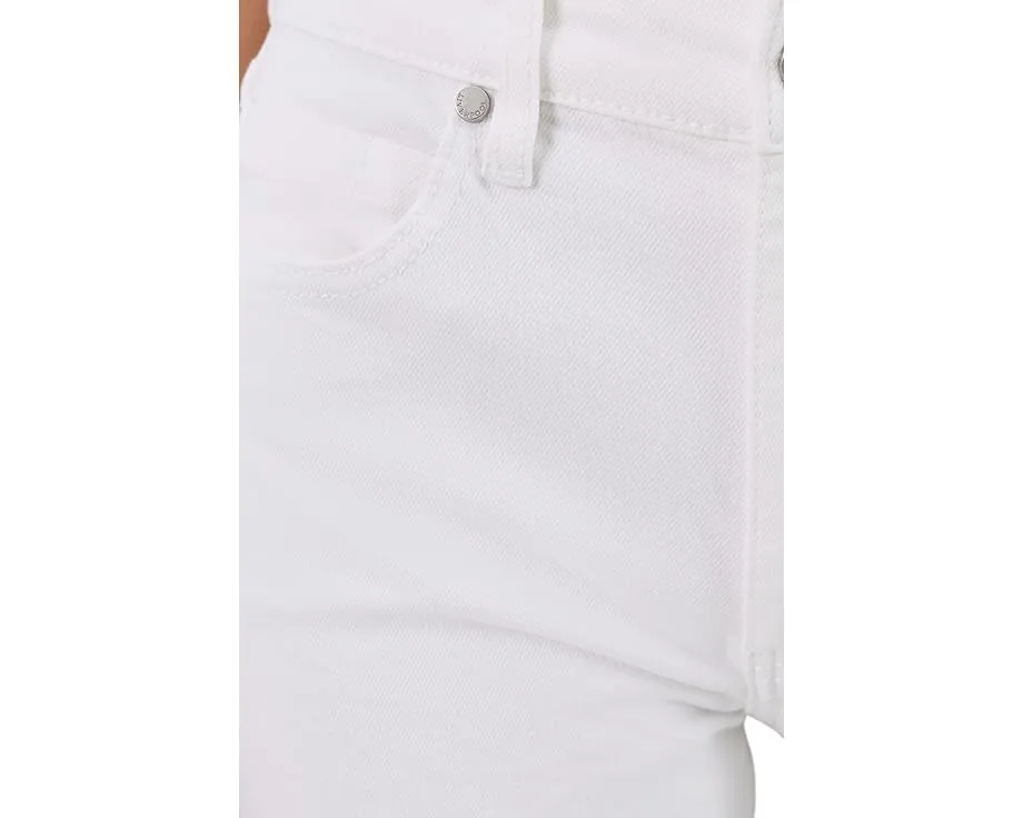 Широкие кроп джинсы Liverpool Los Angeles Stride 66 см с вышитым подолом