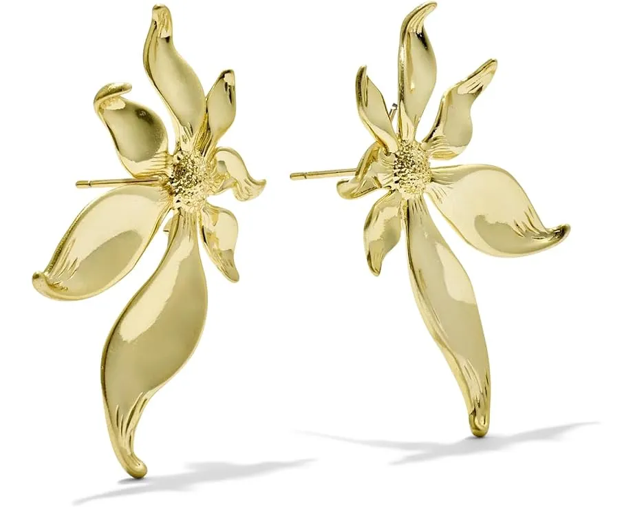 Серьги-гвоздики Kendra Scott Anya Flower в виде цветка