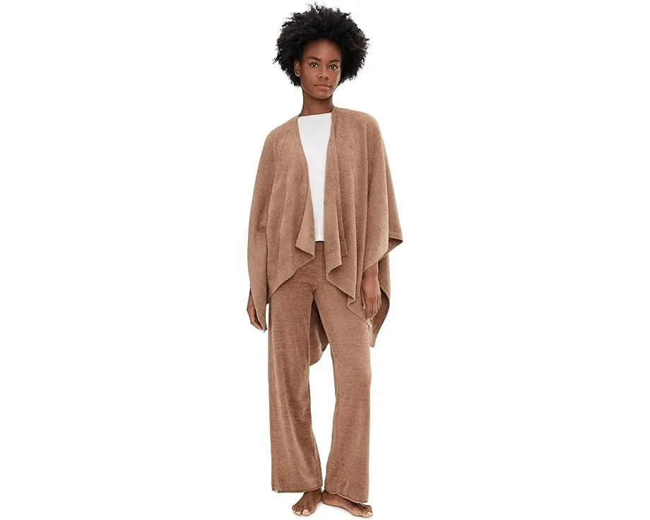 Кардиган CozyChic Lite Heathered Weekend Wrap от Barefoot Dreams с асимметричным краем