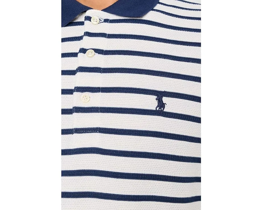 Повседневная поло Polo Ralph Lauren с полосатым узором и свободным кроем