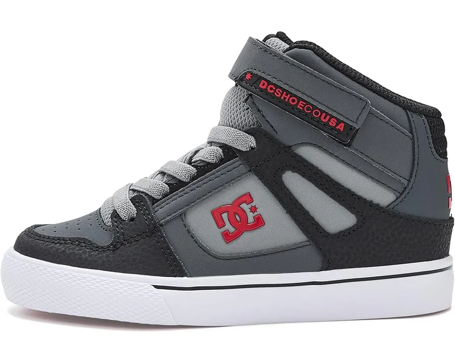 Детские кроссовки DC Kids Pure Hi Top EV высокие на липучке