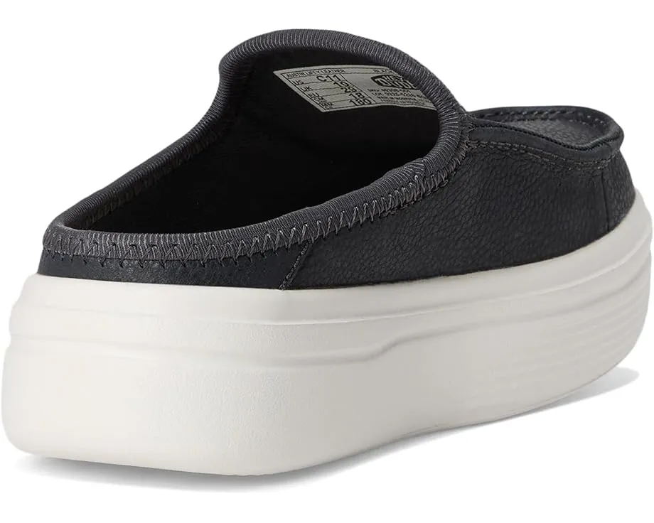 Детские кроссовки Hey Dude Kids Austin Lift Y Leather на платформе с гибкой подошвой